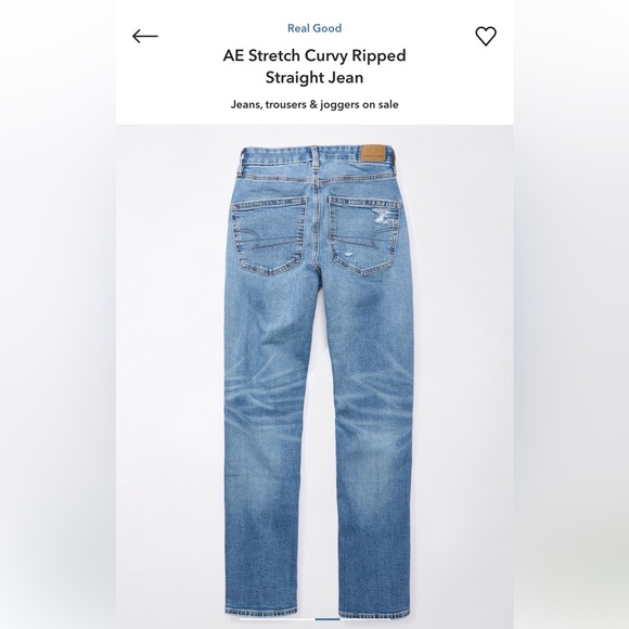 Stretch Curvy Ripped Straight Jean - Picture 2 of 8